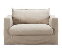 Decotique - Le Grand Air Nou Love Seat Cotton, Beige - Beige