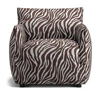 Decotique Le Petite Armchair Zebra/ Brown/ White