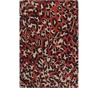 Decotique Leopard Rug 250x350 cm Red