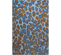 Decotique Leopard Rug 300x400 cm Blue