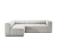 Decotique Mure 3-Seater Sofa With Open End Left Steam/ White