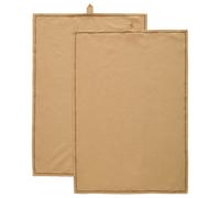 Decotique - Sienna Kitchen Towel 50x70 cm 2-pack, Beige - Beige