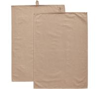 Decotique - Sienna Kitchen Towel 50x70 cm 2-pack, Taupe - Taupe