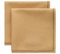 Decotique - Sienna Napkin 45x45 cm 2-pack, Beige - Beige