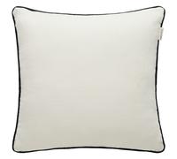 Decotique - Soft Cushion 50x50 cm, Off-white / Black - Black