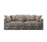 Decotique - Upholstery For Le Grand Air 3-seater Sofa Chenille, Zebra - Zebra