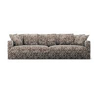 Decotique - Upholstery For Le Grand Air 4-seater Sofa Chenille, Zebra - Zebra