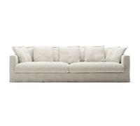 Decotique - Upholstery For Le Grand Air 4-seater Sofa Linen, Creamy White - Creamy White