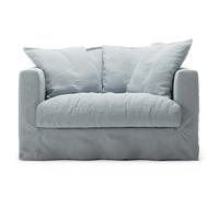 Decotique - Upholstery For Le Grand Air Love Seat Linen, Nordic Sky - Nordic Sky