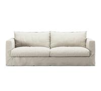 Decotique - Upholstery For Le Grand Air Nou 3-seater Sofa Linen, Creamy White - Creamy White