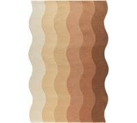 Decotique - Wave Wool Rug 250x350 cm, Beige - Beige
