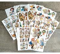 Decoupage Paper Pack [18 Sheets 20x30cm] Forest Trolls and Little Gnomes Paper for Decoupage and Craft Vintage Children Book Illustration by Rolf Lidberg