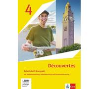 Découvertes 4. Ausgabe 1. oder 2. Fremdsprache. Arbeitsheft kompakt mit Mediensammlung, Vokabeltraining und Aussprachetraining 4. Lernjahr: ... und Aussprachetraining 4. Lernjahr