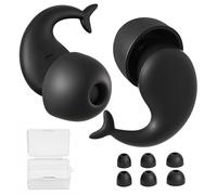 Decovoy Silicone Ear Plugs for Sleep, Soft Reusable Noise Cancelling Ear Plugs for Sleeping, 30dB (SNR) Dolphin-Shape Noise Reducing Earplugs for Concerts Festivals, Live Events, Musicians, Sports