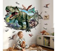DECOWALL 3D Dinosaur Wall Stickers T-Rex Decals for Kids Bedroom (SG2-2515)
