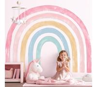 DECOWALL Watercolor Rainbow Wall Tattoo Large: Cloud Wall Sticker (SG4