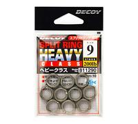 DECOY HEAWY CLASS SPLIT RING 200lb / 10pcs