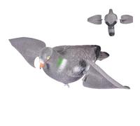 Decoy - Hunting - Pigeon Decoy - Wind-Driven Wing Flock Dec.oy Made of High-Grade Material for Realistic Motion and Visibility in Stubble Fields Ponds or Sunflower Crops