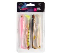 Decoys Fox Rage Slick Shad UV (x4) Multicolour 11 cm