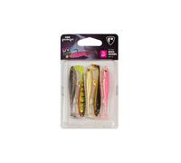 Fox Rage Ultra UV Slick Shad 7cm Mixed Colours Qty 5 (NMC008)