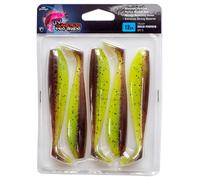 Decoys Fox Rage Zander Pro Shad Loaded Ultra UV (x5) Green 7.5 cm