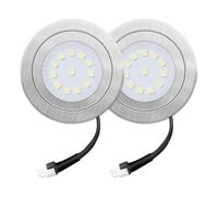 Decqerbe 2Pack1.5W Range Hood Light Bulbs,12VDC Kitchen Cooker Hood Light Bulbs,Kitchen Light Replacement 20W Halogen Light Bulbs