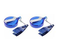 Decqerbe 2X Fly Fishing Nippers Line Cutter Clipper Tie Fast Nail Knot Tying Tool with Fishing Zinger Retractor Snips Tools Kit