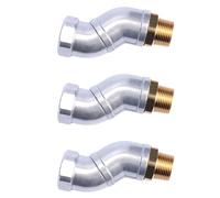 Decqerbe 3X 1 Inch Fuel Hose Swivel 360 Rotating Connector for Fuel Nozzle Multi Plane Fuel Plane Swivel