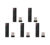 Decqerbe 5X Universal 2.4G Wireless Air Mouse Keyboard Remote Control for PC Android TV Box
