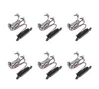 Decqerbe 6X Magnetic Acoustic Pickup for Guitar Black