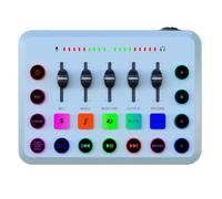 Decqerbe F11 Sound Cards Audio Mixer Field Cards Computers PC Mixers Professional Studio Recording Kits Podcasting Accessories-A