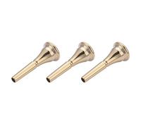 Decqerbe French Horn Mouthpiece Kit Includes 3 Pcs French Horn Mouth Piece for Adults Children and Beginners Musical Instrument-A