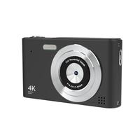 Decqerbe HD 1080P 2.4 Inches 240x320 Digital Camera Rechargeable Cameras with 16x Zoom Compact Camera 44MP Cameras Black