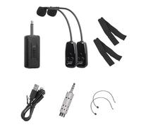 Decqerbe Wireless Pickup for Erhu 1-To-2 Performance Professional Amplifier High Fidelity Instrument Wireless Microphone Clip, Fine Workmanship