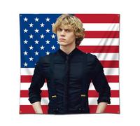 DecrPlus Tapestry American Flag Actor Poster Wall Hanging Banner 3x3ft Bedroom Background Decoration