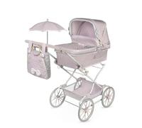 DeCuevas 82075 Sophie Folding Doll's Pram with Parasol