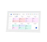 Decumeby 10.1 Inch WiFi Photo Frame, Smart Digital Calendar, 32GB Complete Family Organizer with HD Touchscreen for Parents Grandparents (GB Plug)