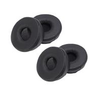Decumeby 2 Pairs Replacement Earpads Cushions, Soft Protein Leather Replacement Earpads, Memory Foam Sponge Ear Pads for Engage 55 65 75 Headset