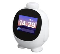 Decumeby AI Smart Alarm Clock, Kid Alarm Clock with 2.8" Screen, Personalized AI Assistant Smart with Translation, Weather Forecast, Educational for Learning