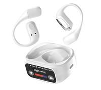 Decumeby AI Translation Earbuds, Wireless Earphones with Real Time 150 Languages Translation, Ergonomic Design for Travel Business and Global Communication (White)