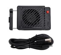 Decumeby Camera Cooling Fan, AI Smart Semiconductor Cooler with USB Cable and Spring Telescopic System, for A7M4 A7C ZV E10 FX30 R5 Live Streaming Photography