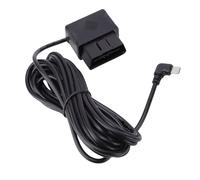 Decumeby Dash Cam Hardwire Kit, 11.5ft OBD Power Cable, Low Voltage Protection Dash Cam Power Adapter with USB Type C, ACC for GPS Detectors