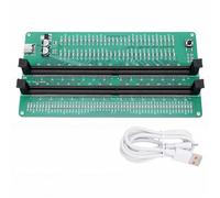 Decumeby DDR4 Memory Tester, Dual Slot Desktop Computer Memory Diagnostic Card with LED Indicators for Troubleshooting Hardware Open Short Circuits