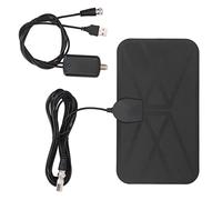 Decumeby Digital TV Antenna, Long Range Reception HD 4K 1080P TV Antennas, Adhesive Mount, 25DBI Gain Antenna for Smart Indoor