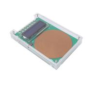 Decumeby Frequency Generator, 0.01Hz-30000Hz Adjustable Resonance Generator, Sound Frequency Healing Devices for Lab Studio Relaxation (Gold Plated with Gold Panel Case)