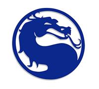 Decus Mortal Kombat L 0131 (blue) // Sticker OEM JDM Style Vinyl Transfer