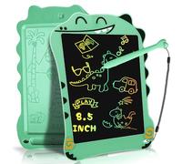 Decute Dinosaur Toys LCD Writing Tablet for Kids Boys Girl, Educational Toddler Drawing Tablet for Baby Boy, Doodle Board Pad Toy for Aged 3 4 5 6-12 Kid Birthday Party School, 8.5 Inch Green