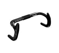 Deda Elementi Omnium Full Carbon Track Handlebar - 31.7 mm Clamp | 105 mm Reach | 120 mm Drop | 10° Flare (32 cm Top / 35 cm Full) UCI-Approved
