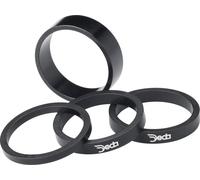Deda Elementi 1 1/8" Alloy Headset Spacers 10pk - Black (5 mm) Si