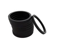 Deda Carbon Spacers 10 Units Black 1 1/8´´ / 3 mm